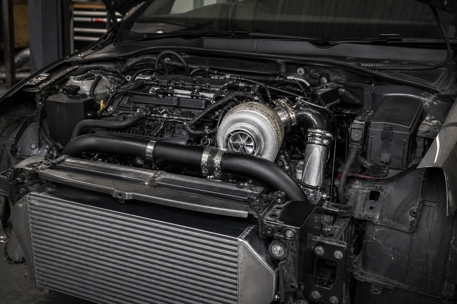 Stage 3 hybrid turbo build calibration at Finish Line Remaps